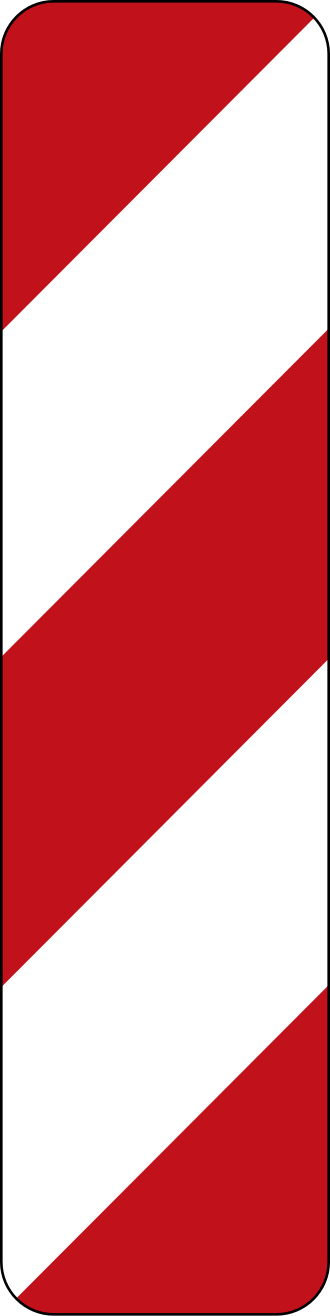 Leitbake (Aufstellung rechts)